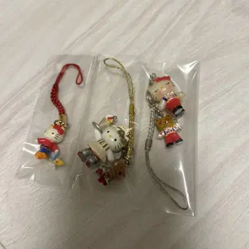 고토치 키티 헬로키티 키티 키링 3점