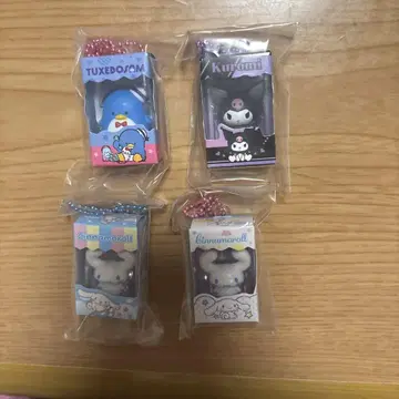 산리오 초콜릿 박스 4개 세트