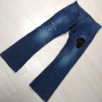 Archives 데님 그런지 오니 페이드 빅에 허니컴 Y2K