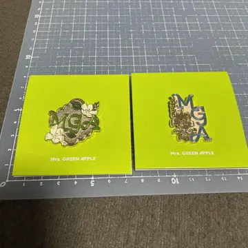 Mrs. GREEN APPLE 핀 배지 2종 세트