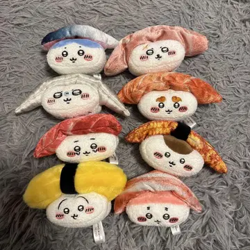 치이카와 복권 스시 초밥이 되어버렸다 봉제 인형 컴프 세트