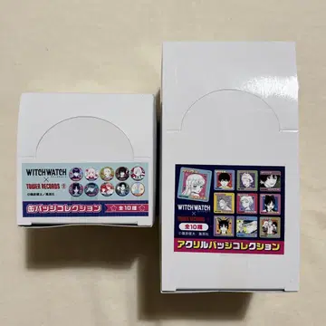 위치 워치 타워 레코드 캔뱃지 아크릴 배지 컬렉션 box 케이고