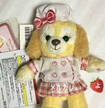 [미사용에 가까움] 도쿄디즈니씨 입장객 한정 판매 인형 배지 쿠키 앤