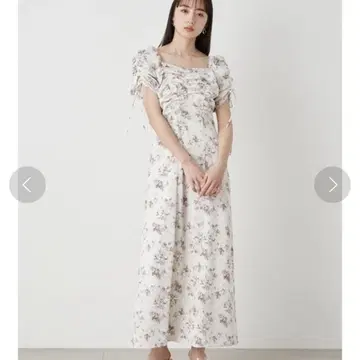 snidel 바리에 프린트 원피스
