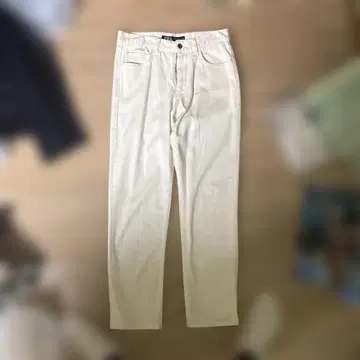 ZARA 화이트 데님