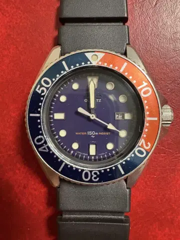 SEIKO 150m 다이버 워치 2625-001B 쿼츠