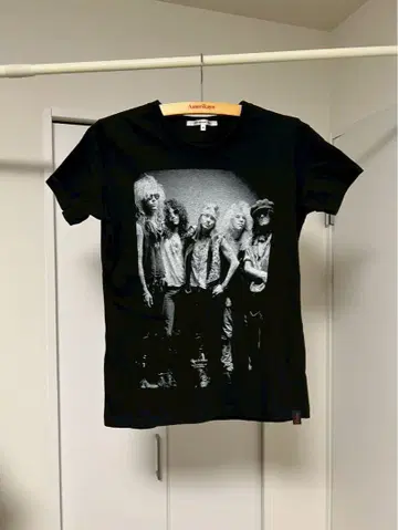 Guns N' Roses 건즈 앤 로지스 티셔츠 블랙 S