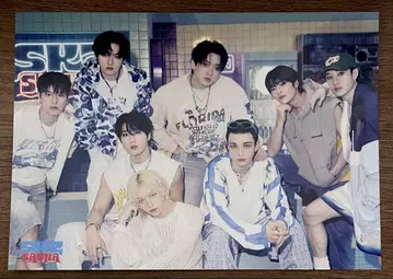 SKZ SAUNA 랜트 트레이딩 카드 Stray Kids 트레카