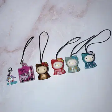 [레트로 Hello Kitty] 스트랩 7세트 [덤 포함]