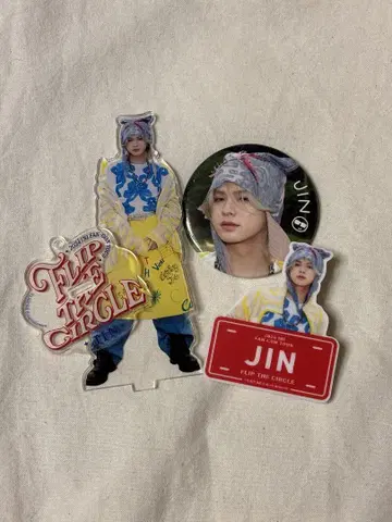 마츠다 진 아크릴 스탠드 캔뱃지 세트