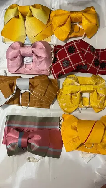 만들어진 오비 8점 모음