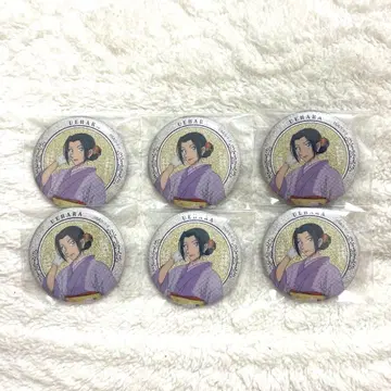 명탐정 코난 거리 산책 나가노현 경찰 우에하라 유이 글리터 캔뱃지 세트