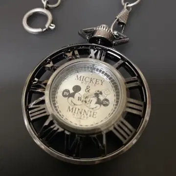 체인 달린 MICKEY & MINNIEME 시계