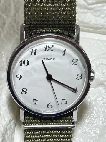 손목시계 타이맥스 TIMEX 수동 3침 작동품