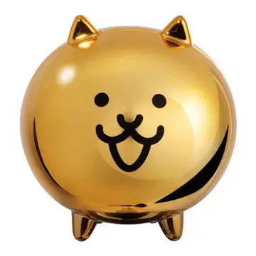 캡슐 캐릭터 냥코 대전쟁 10주년 Special 금 고양이