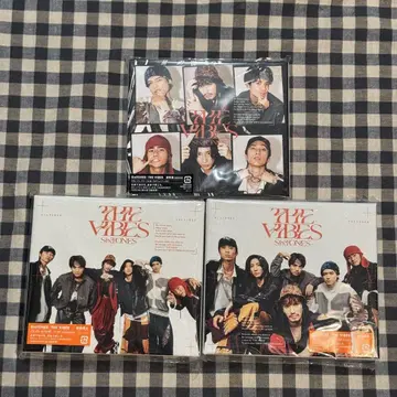 SixTONES THE VIBES 앨범 3 형태 세트