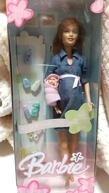 Midge & Baby 바비 인형 본체 마터니티 바비 레어!