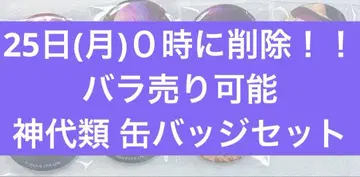 [오늘 한정으로 변경] 프로세카 카미시로 루이 캔뱃지 세트 글리터