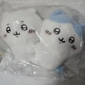 치이카와 몽글몽글 봉제 인형 ( 꽉 껴안은 치이카와 하치와레 ) 택 포함