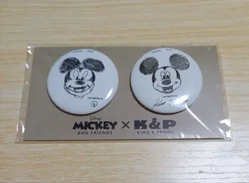 MICKEY x K&P 킹앤프린스 캔배지 세트
