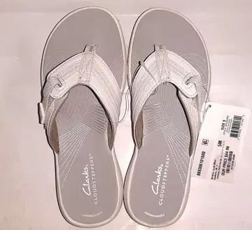 새상품 Clarks 클락스 여성용 샌들 화이트 21.5cm