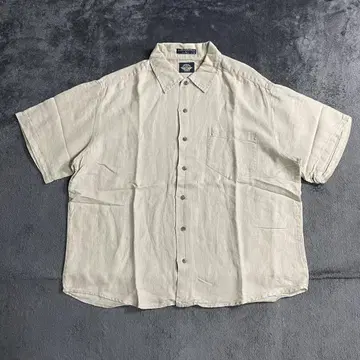 90년대 DOCKERS 다커스 코튼 린넨 셔츠 버튼 다운