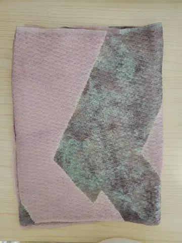 [새상품급] 오비 장식 천 연보라 핑크 금