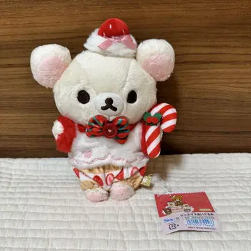 산엑스 코리락쿠마 크리스마스 봉제 인형 케이크