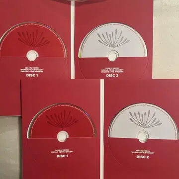 IU HEREH/THE WINNING Blu-ray 4 디스크만