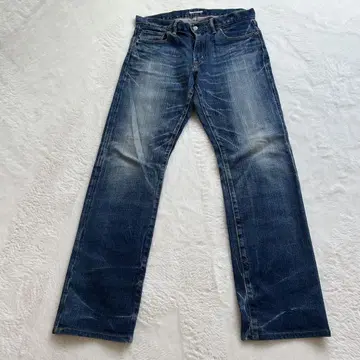 이터널 53502 스트레치 스트레이트 데님 W32 일본제 오카야마