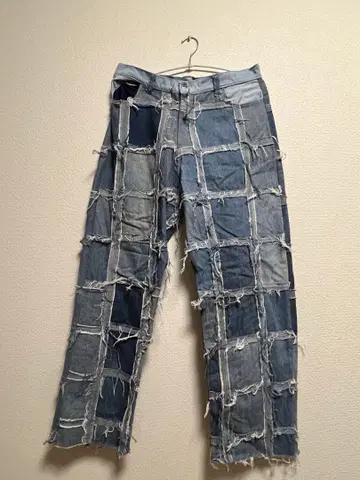 wrangler 리메이크 데님 팬츠