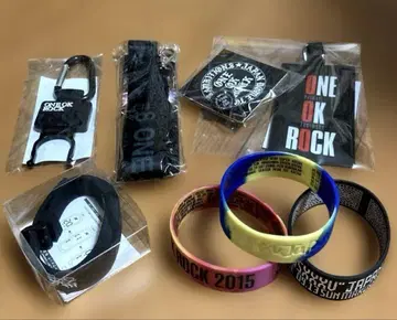 ONE OK ROCK 프라이멀풋마크 혜택 러버 밴드 3세트