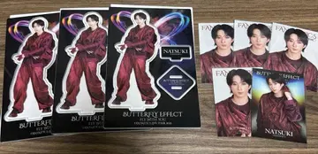 FANTASTICS 사와모토 나츠키 포토 카드 아크릴 스탠드 8점