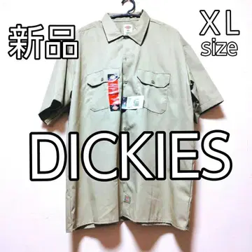 미사용 새상품 DICKIES XL 반팔 워크 셔츠 디키즈