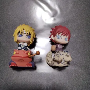 NARUTO 우즈마키 미나토 가아라 쁘띠 캐릭터 랜드 입맞춤의 술