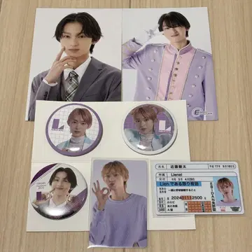 EBiDAN museum 캔뱃지 엽서 Lienel 콘도 슌타