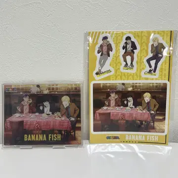 BANANA FISH 아크릴 스탠드 스티커 코스터 3개 세트