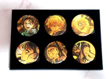 귀멸의 칼날 무한성 편 키 비주얼 캔뱃지 귀살대 동기 오감조 네즈코