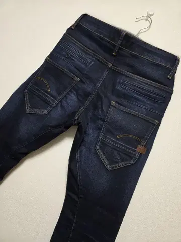 4 G-STAR RAW 스키니 데님 다크 블루 컨디션 최상 W27