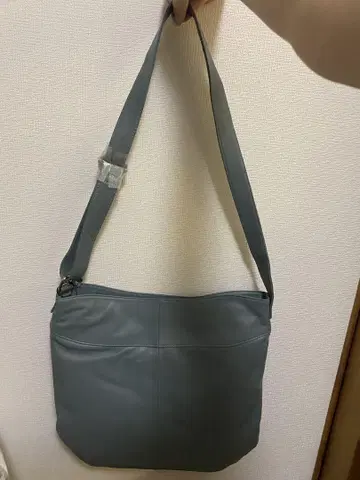 쥬케로 소프트 카우 가죽 2W 백 미네랄블루