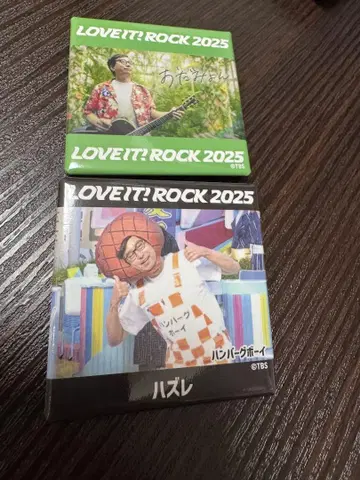 러비트락 LOVE IT! ROCK 2025 캔배지 오다묭