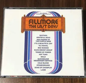 2CD! FILLMORE THE LAST DAYS / 1972년