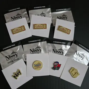 Nissy 4th Live 랜덤 핀즈 5종 컴플리트 세트