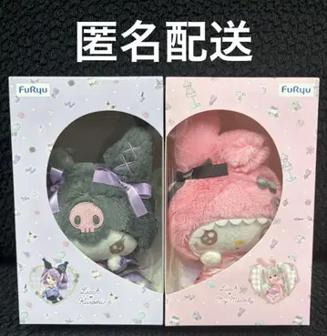 FuRyu 리카짱 x 마이멜로디 x 쿠로미 콜라보 봉제 인형