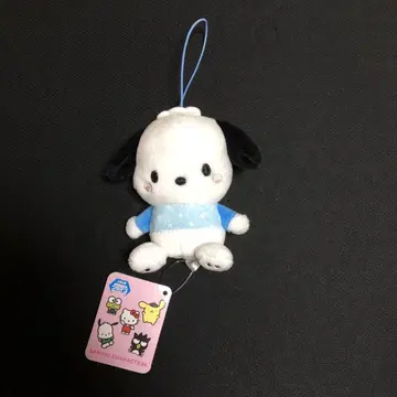 산리오 캐릭터즈 도트 코스튬 마스코트 포차코 봉제 인형 택 포함