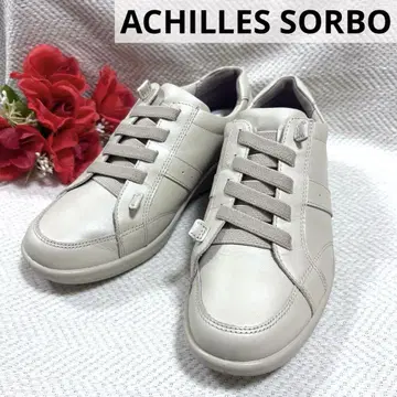 컨디션 최상 ACHILLES SORBO 컴포트 가죽 스니커즈 4E 폭넓음