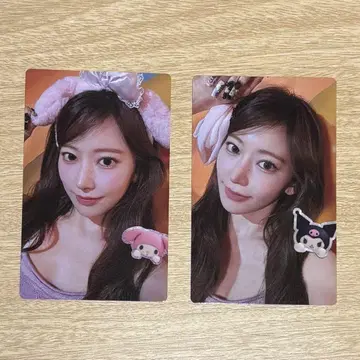 르세라핌 different 메로크로 산리오 콜라보 사쿠라 트레이딩 카드