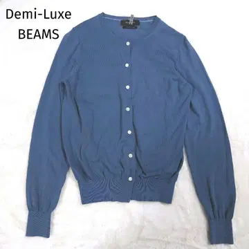 Demi-Luxe BEAMS 데미룩스 빔즈 코튼 가디건