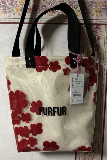 FURFUR (퍼퍼) 업사이클 토트백 레드
