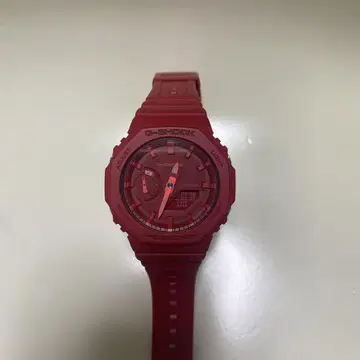 G-SHOCK 디지털 손목시계 레드
